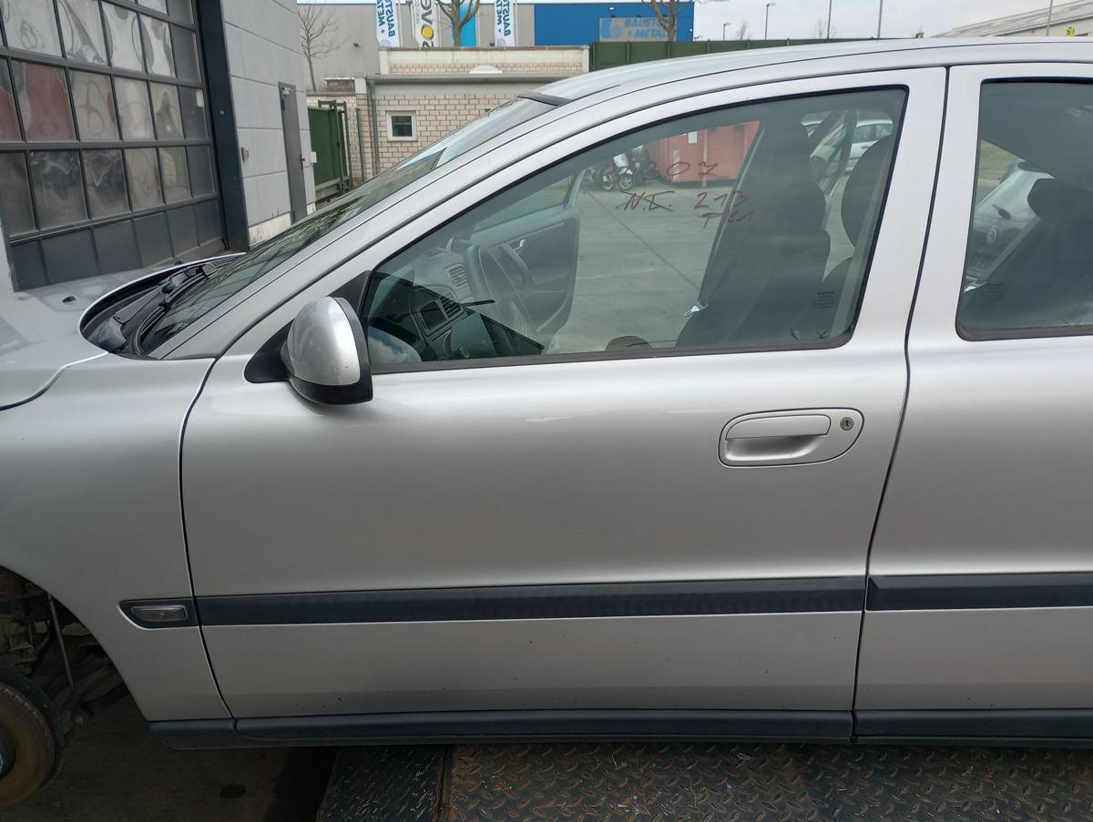 Volvo S60 I orig Rohtür vorn links Fahrer 426 Silber met Bj 2001